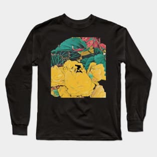 Yellow Summer Long Sleeve T-Shirt